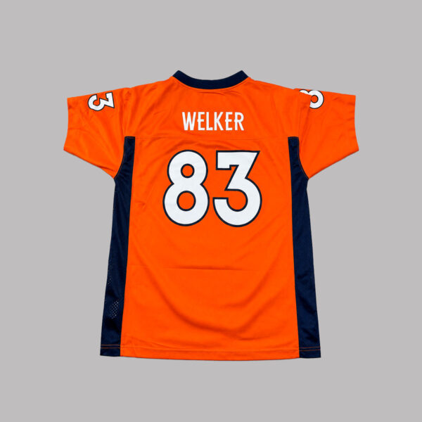 broncos1 Jersey Denver Broncos Welker #83 naranja — M