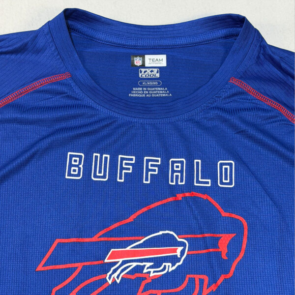buffalos1 Playera sin mangas Buffalo Bills azul — XL