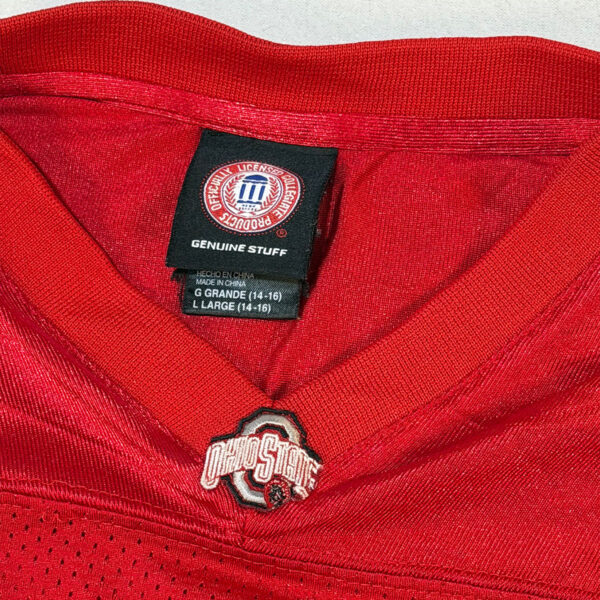 Jersey Ohio State Buckeyes rojo #10 — S/M