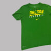 Playera Nike Dri-FIT Oregon Ducks Football verde — L